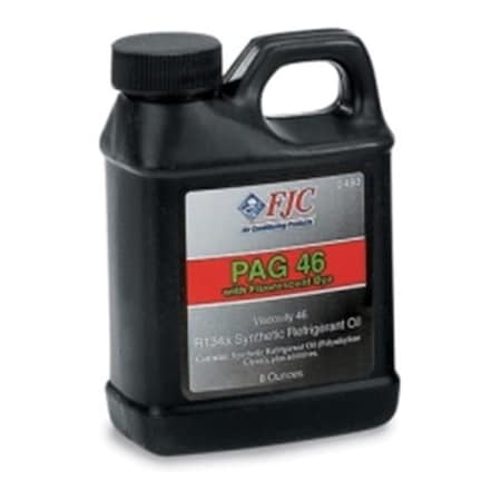 Fjc FJC FJC2493 8 oz Refrigerant Oil with Dye FJC2493